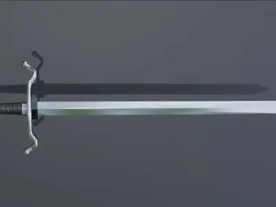  Knight Swords  Low-poly 3D model