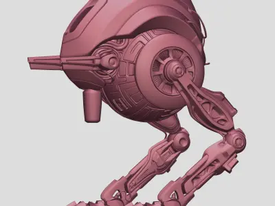 Mini Mech 3D model