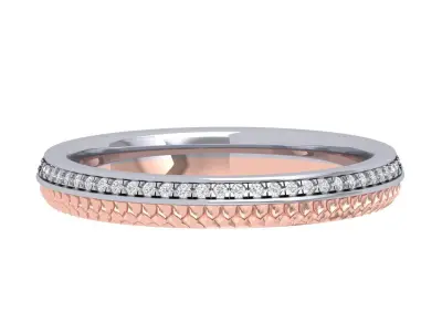 Engagement Ring 3D print model 62
