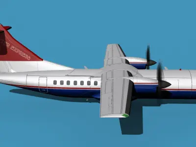 ATR-42-320 Charter Express 3D model