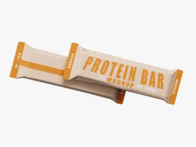 Protein Bar 3D model