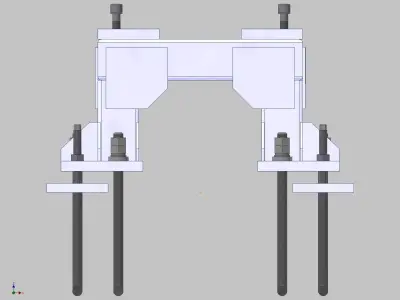 26366-ROBOT BASE KAWASAKI BX100S-400 3D model