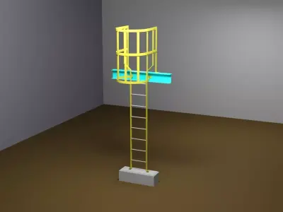 Structural Catladder 3D model
