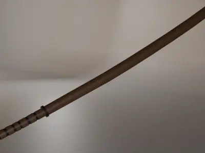 Bokken wand 3D model
