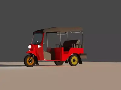 TUK TUK Free 3D model
