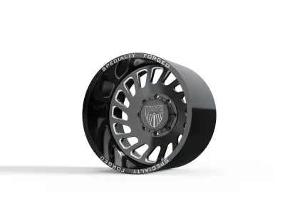 REAR SPECIALITY FORGED D017 WHEEL 3D MODEL 3D model