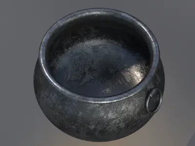 boiler cauldron 3D model