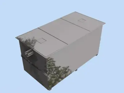 Big grease trap 3D model