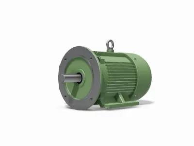 160L B35 Left IEC electric motor - 3D CAD model 3D model