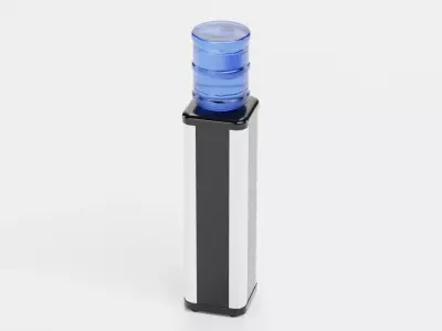 Water Cooler Dispenser - Top-Loading Drinking Water System 3D model