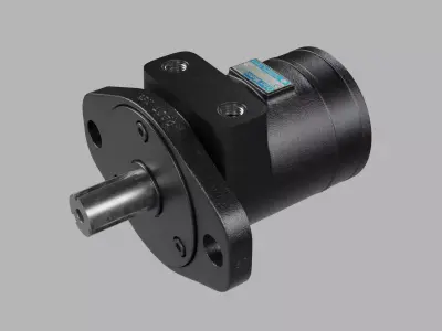 Industrial Hydraulic Motor 3D model