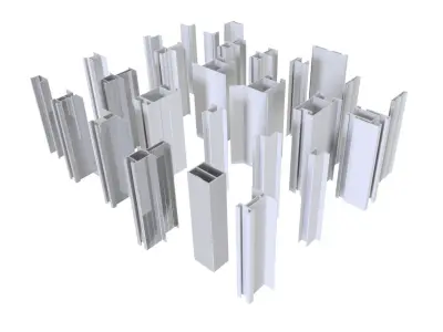 ALUMINUM PROFILES 3D model