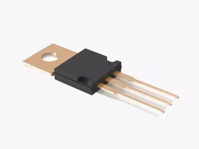 Power Resistor 3D model purchase