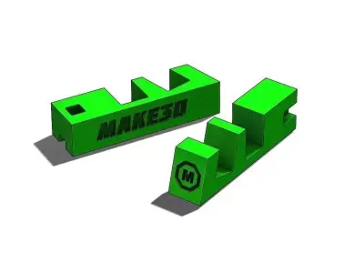 Phone stand keychain 3D print model