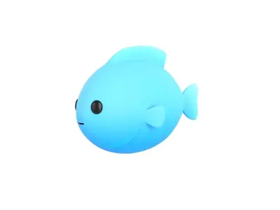 Character297 Fish 3D model