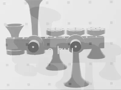 Diesel Horn Live Steam  3D print model