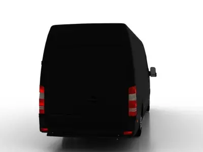 Mercedes Benz Sprinter L4H2 2009 Cargo UK 3D model