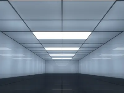 Sci Fi WareHouse 3D model 22