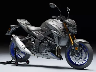 Suzuki GSX S750 2020 Low-poly 3D model