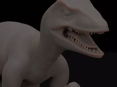 Velociraptor 3D print model