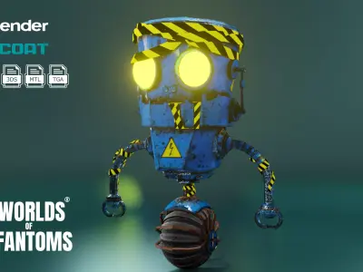 robot AC-1 3D model