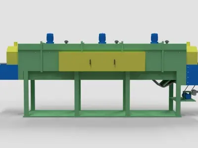 Furnace machine mechanical equipment 3d 3D model
