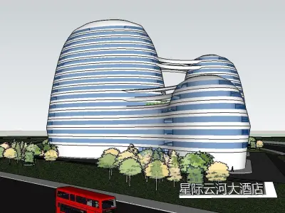 vacation spot-Resort-Fashion Leisure Hotel-0262 3D model
