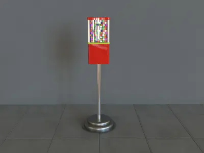 Gum Machine 3D model