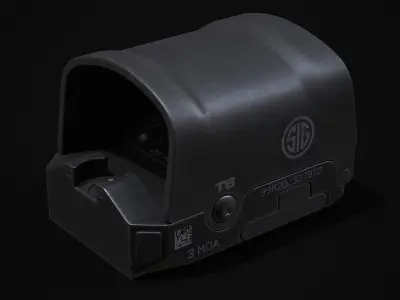 Sig Sauer Romeo2  Low-poly 3D model