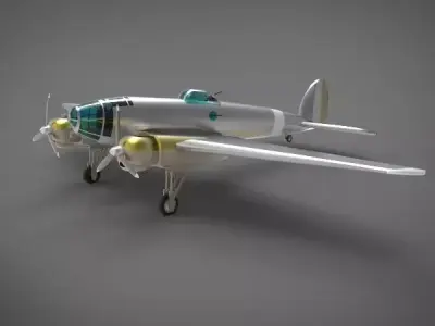Heinkel He 111 3D model buy