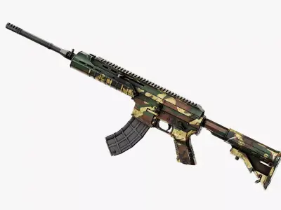 Assault Rifle 3D model purchase