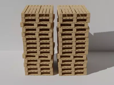 pallet 3D model purchase