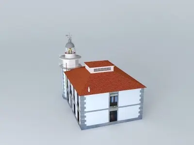 Lighthouse portuguese Free 3D model