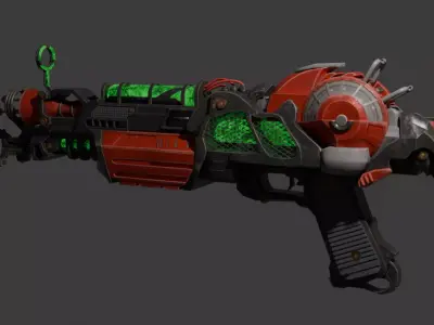 Ray Gun Mark 2 Call of Duty Black Ops 2 3D model