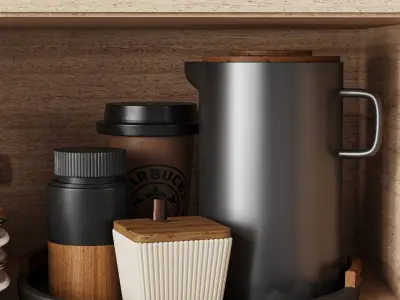 kitchen accessories046 3D model
