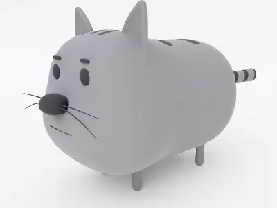 Cat 3d model 3D model buy