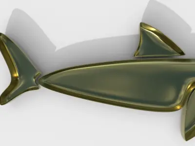 Decorative fish 3D model purchase