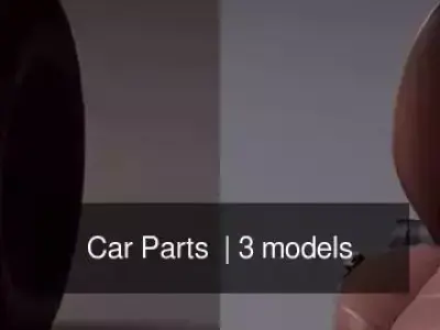 Car Parts  3D Model Pack