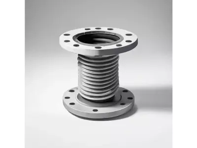 Industrial Factory Pipe Expansion Joint for 3D print 3D model
