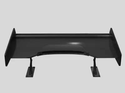 Racing Performance Rear Wing 3D model