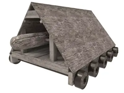 Battering Ram Low-poly 3D model