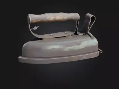 Vintage Iron  Timeless Tool of the Past 3D model
