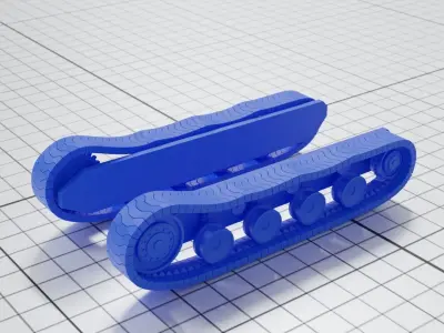 Scifi Tank Free 3D print model