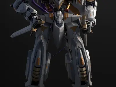 GUNDAM model02 3D model