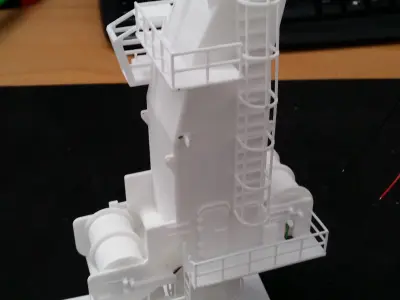 Crane Tower for Seabex One 3D print model