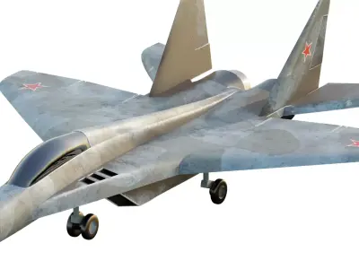Mig-29 Fighter Jet 3D Model Low-poly 3D model