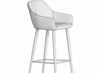 Antiba Bar Stool Onix Mebel 3D model