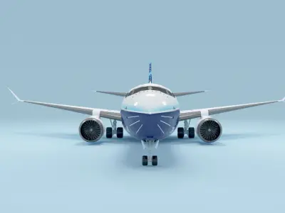 Plane 03 3D model