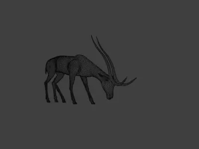 ROBOTIC DEER Free 3D model