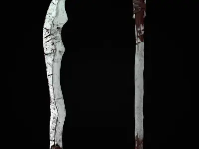 Long Sword Mark III Low-poly 3D model
